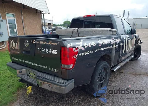 2007 Nissan Titan Se z USA, uszkodzony, nr VIN 1N6AA06A17N239097